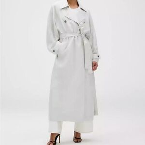 Calvin Klein Light Gray Coat